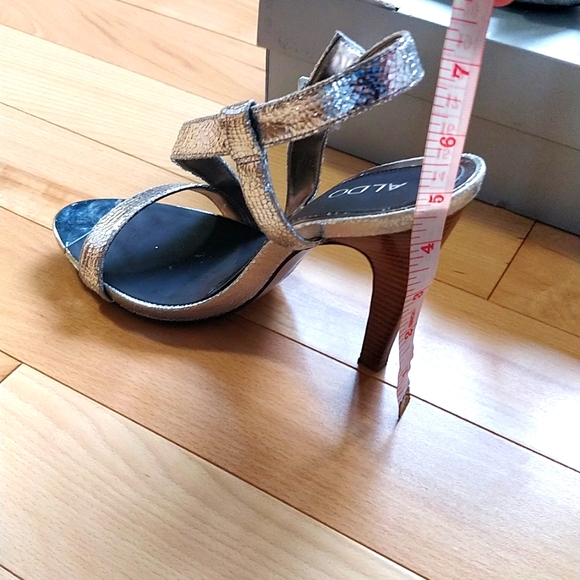 Aldo silver strapped stiletto - Picture 4 of 7